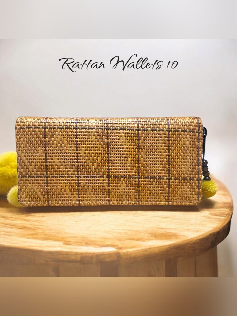 Handwoven Rattan Wallets - Picture 13 of 16